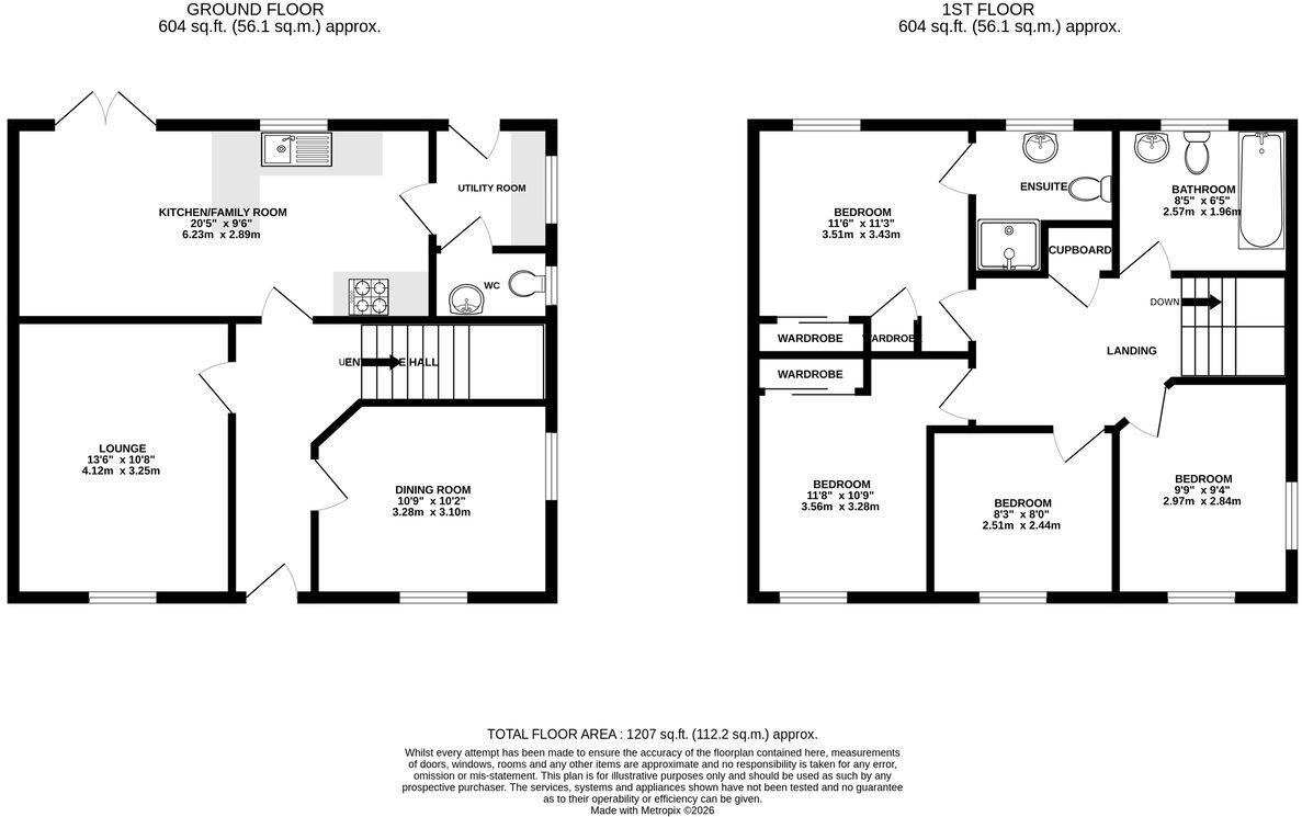 Cherry Orchard Drive, Rainham, Gillingham, ME8 floorplan