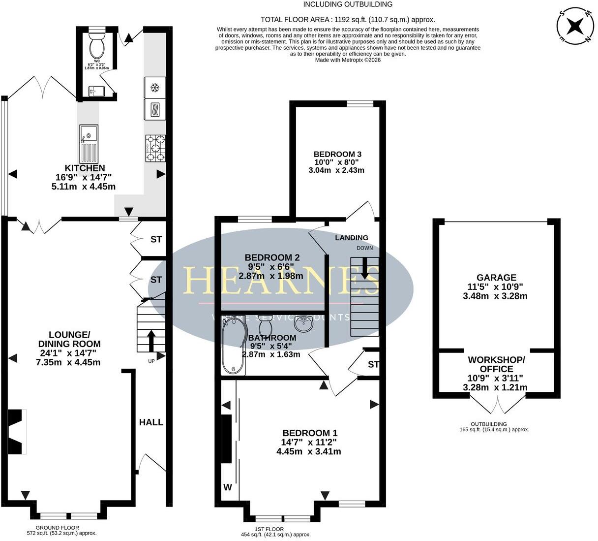 Heckford Road, Poole, BH15 floorplan