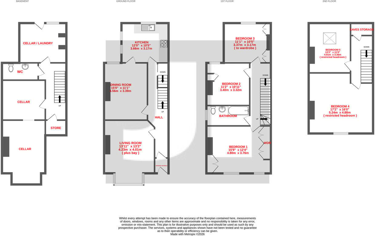 Avondale Road, Shipley, BD18 floorplan