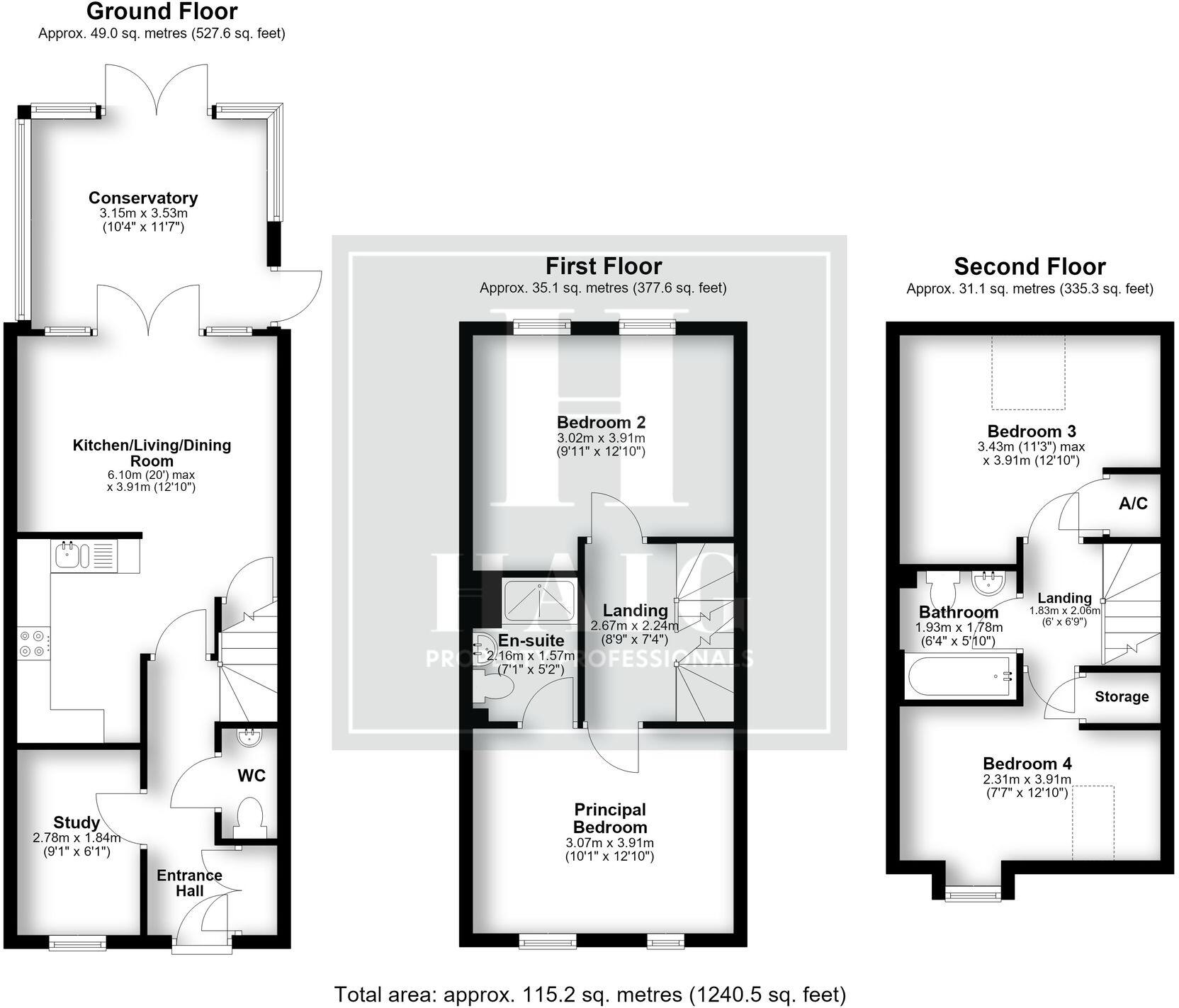 Twiselton Heath, Wolverton, MK12 floorplan