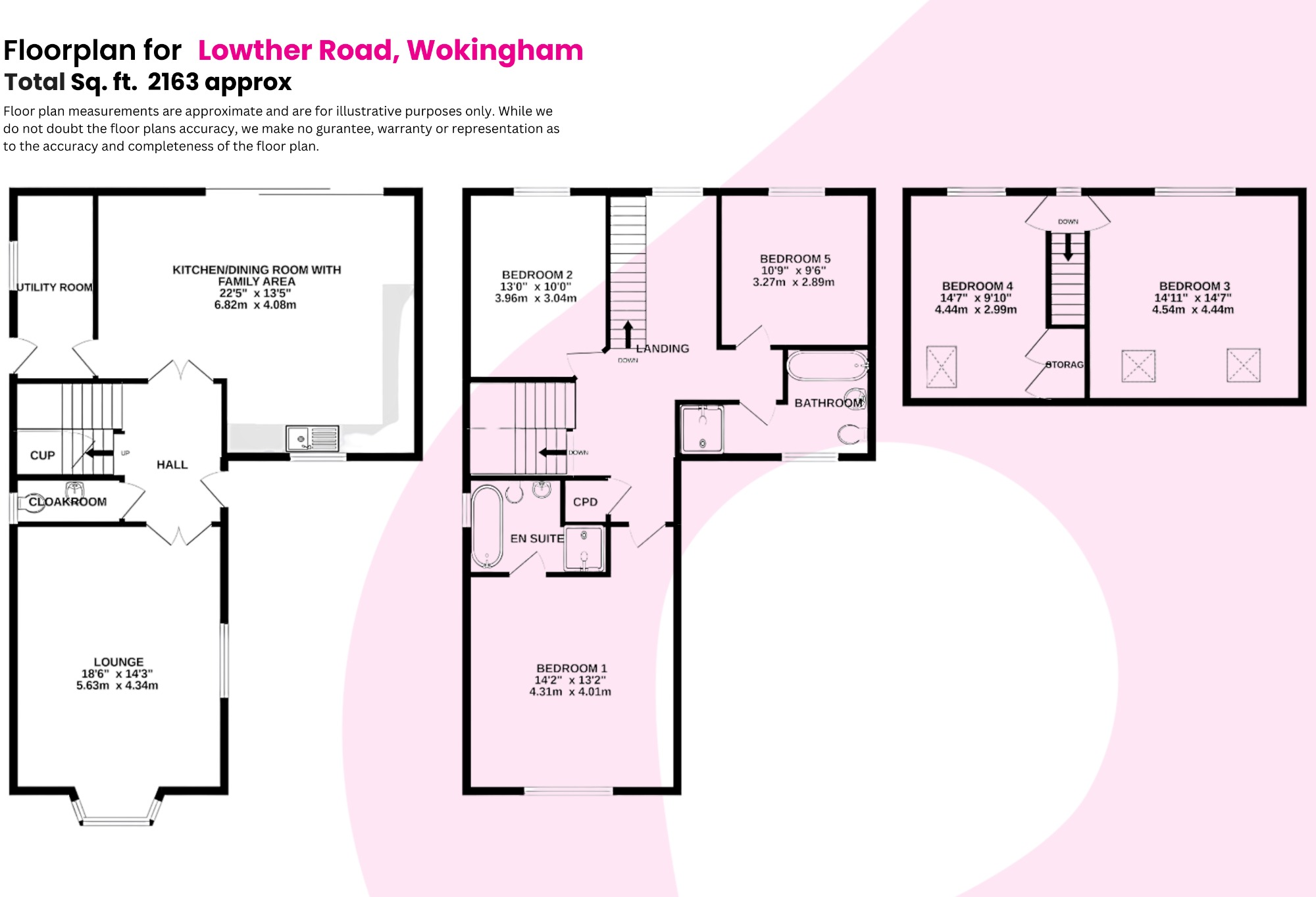 Lowther Road, Wokingham, Berkshire, RG41 floorplan