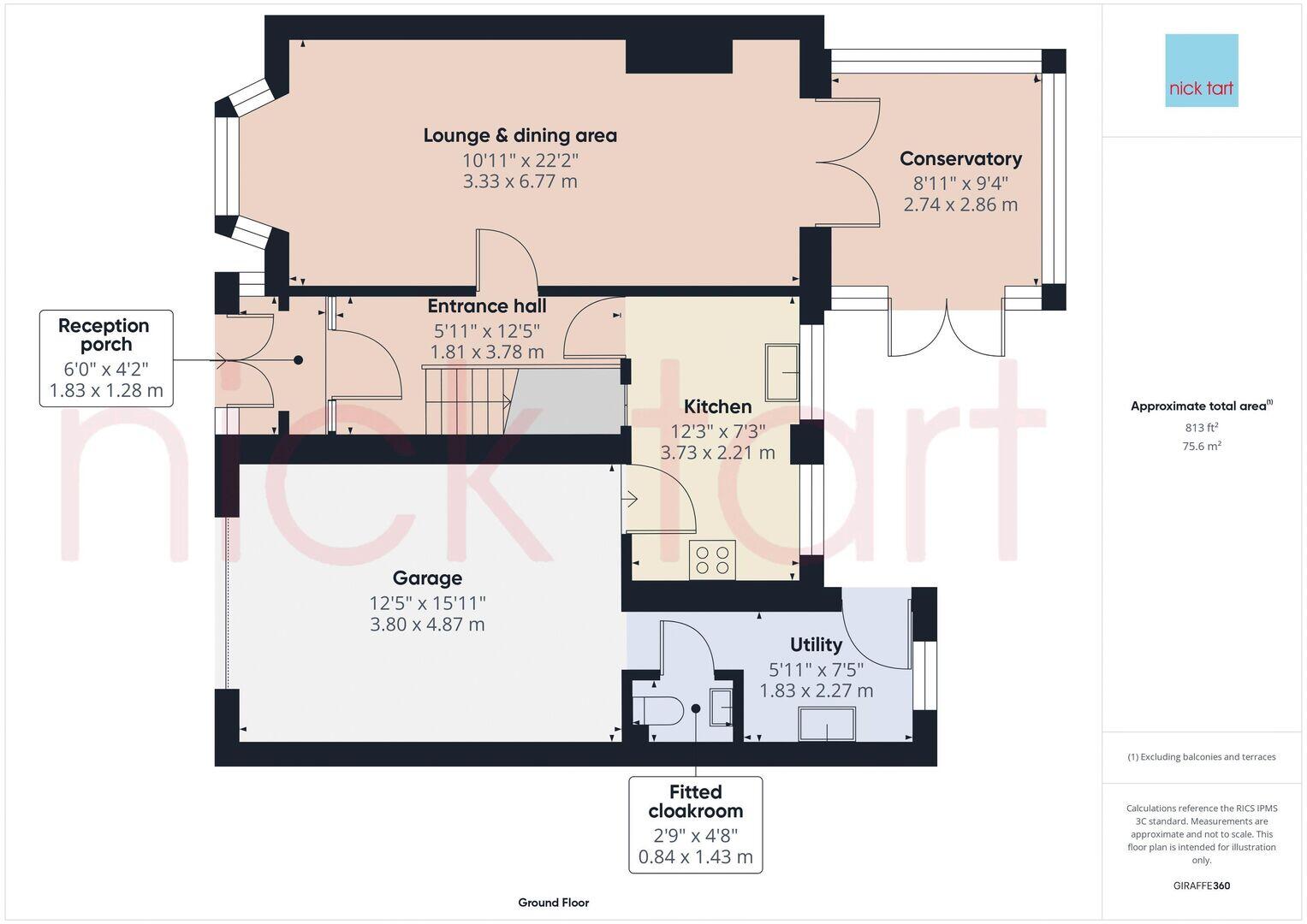 Eastleigh, Sedgley, Dudley, DY3 floorplan