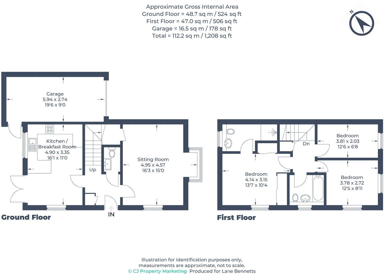 Turner Gardens, Langford, Biggleswade, SG18 floorplan