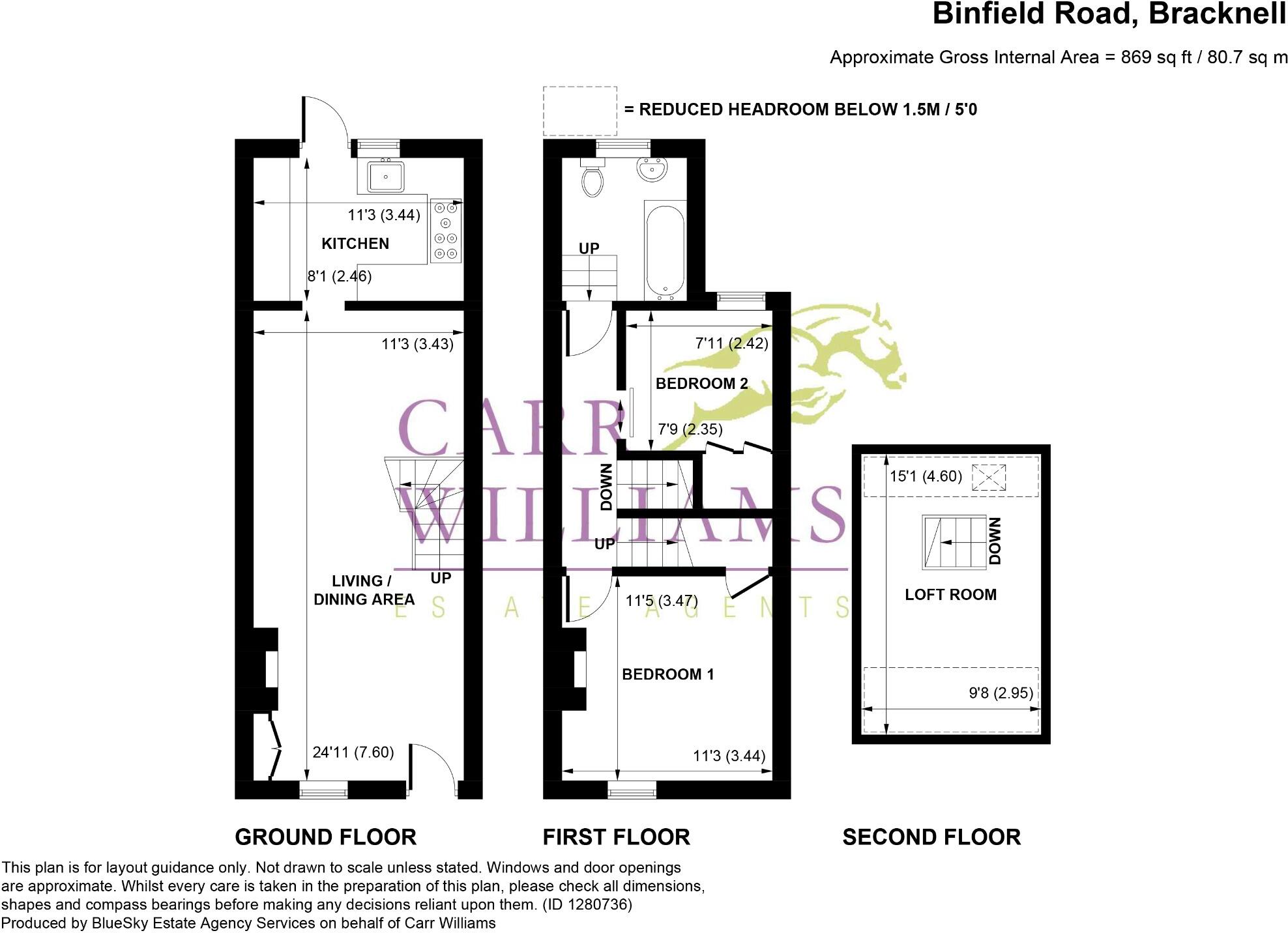 Binfield Road, Bracknell floorplan
