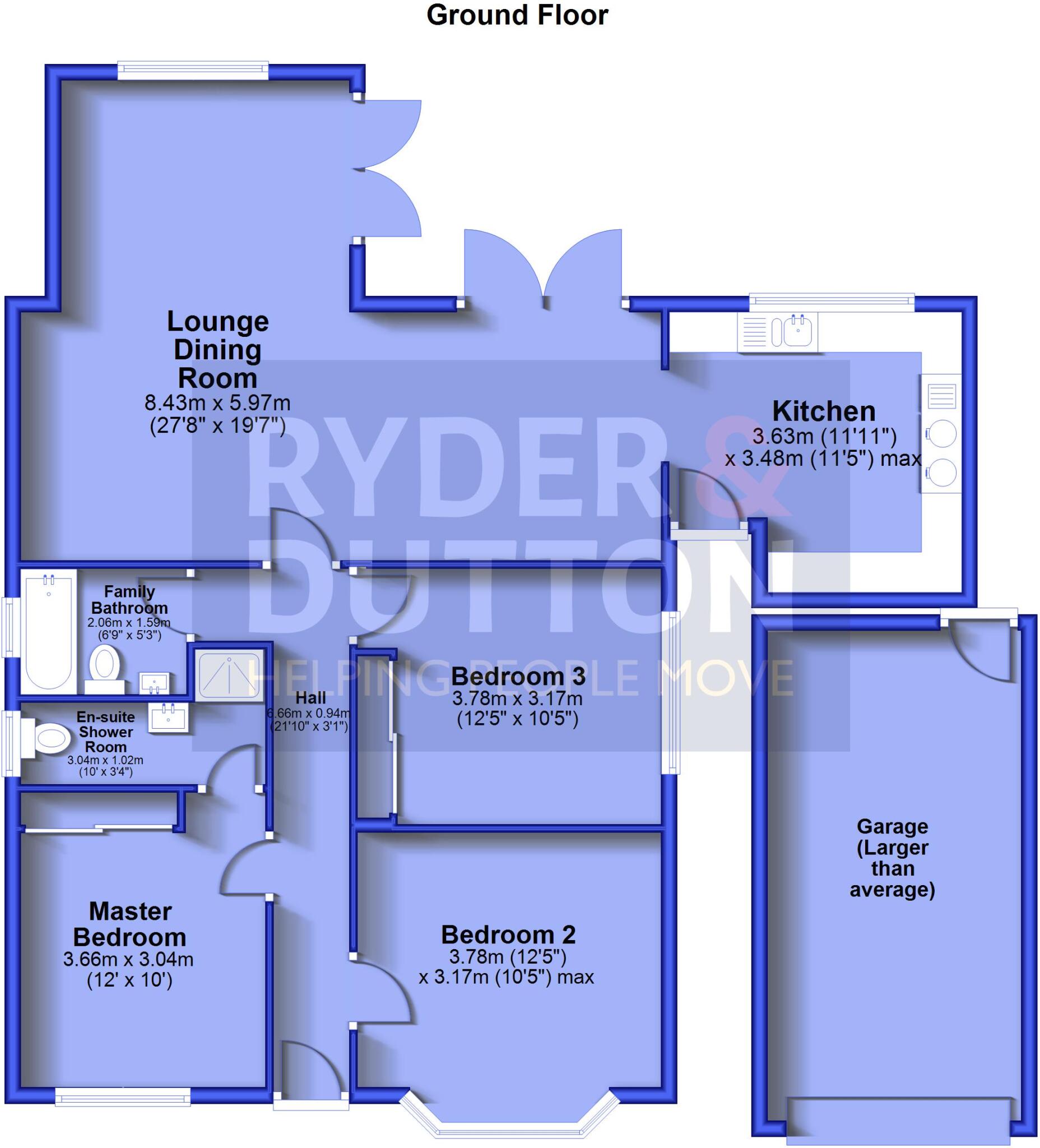 Heightside Avenue, Rawtenstall, Rossendale, BB4 floorplan