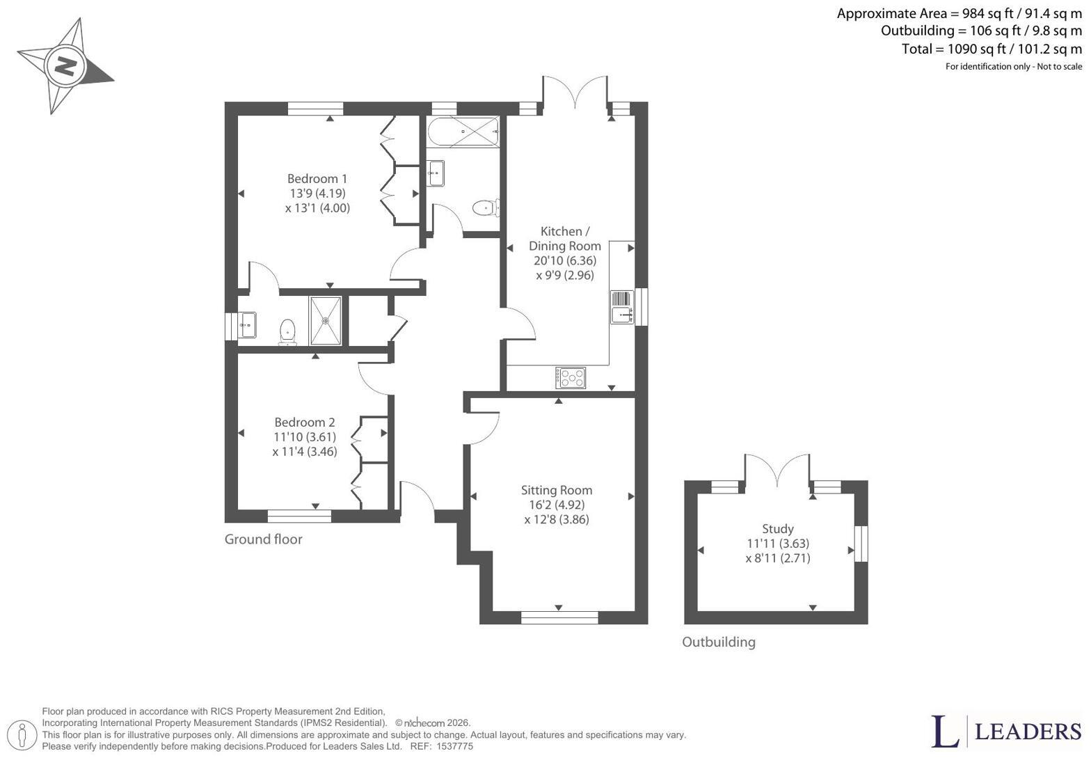 Frating Road, Great Bromley, Colchester floorplan