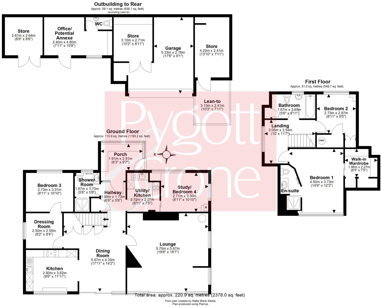 Blacksmith Lane, Harmston, Lincoln, Lincolnshire, LN5 floorplan