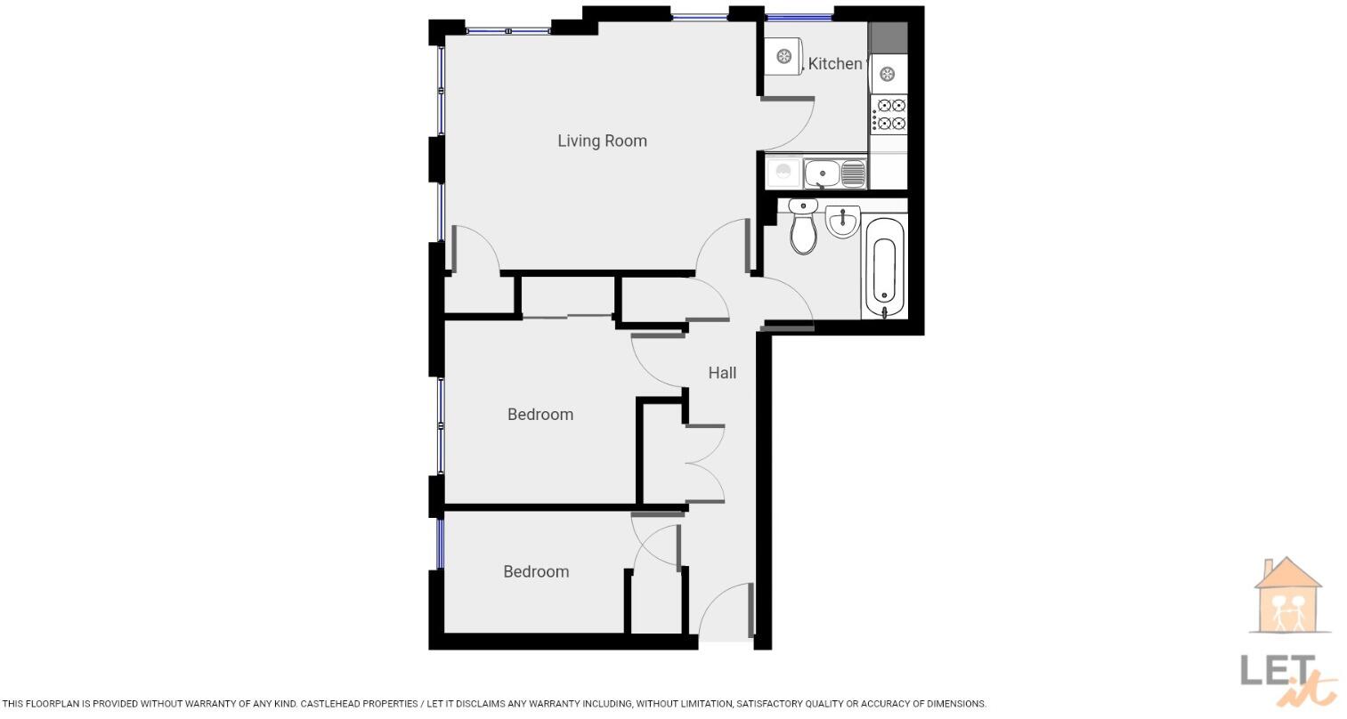Arcadia Street, Bridgeton, Glasgow, G40 floorplan