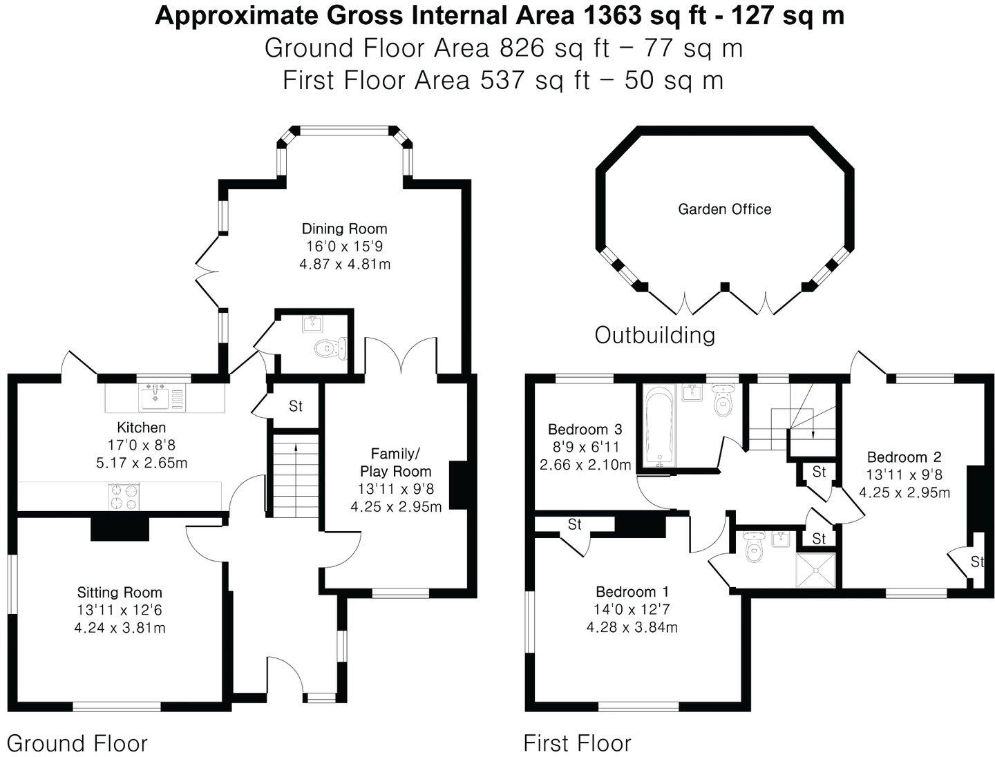 The Crossways, Guildford, GU2 floorplan