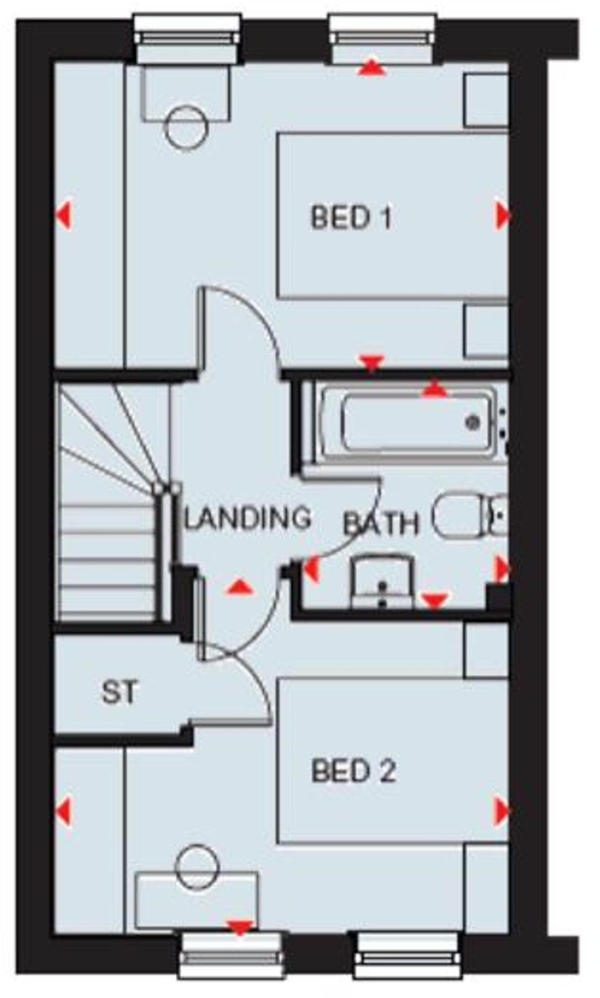 The Skylarks, Rempstone Road, LE12 floorplan