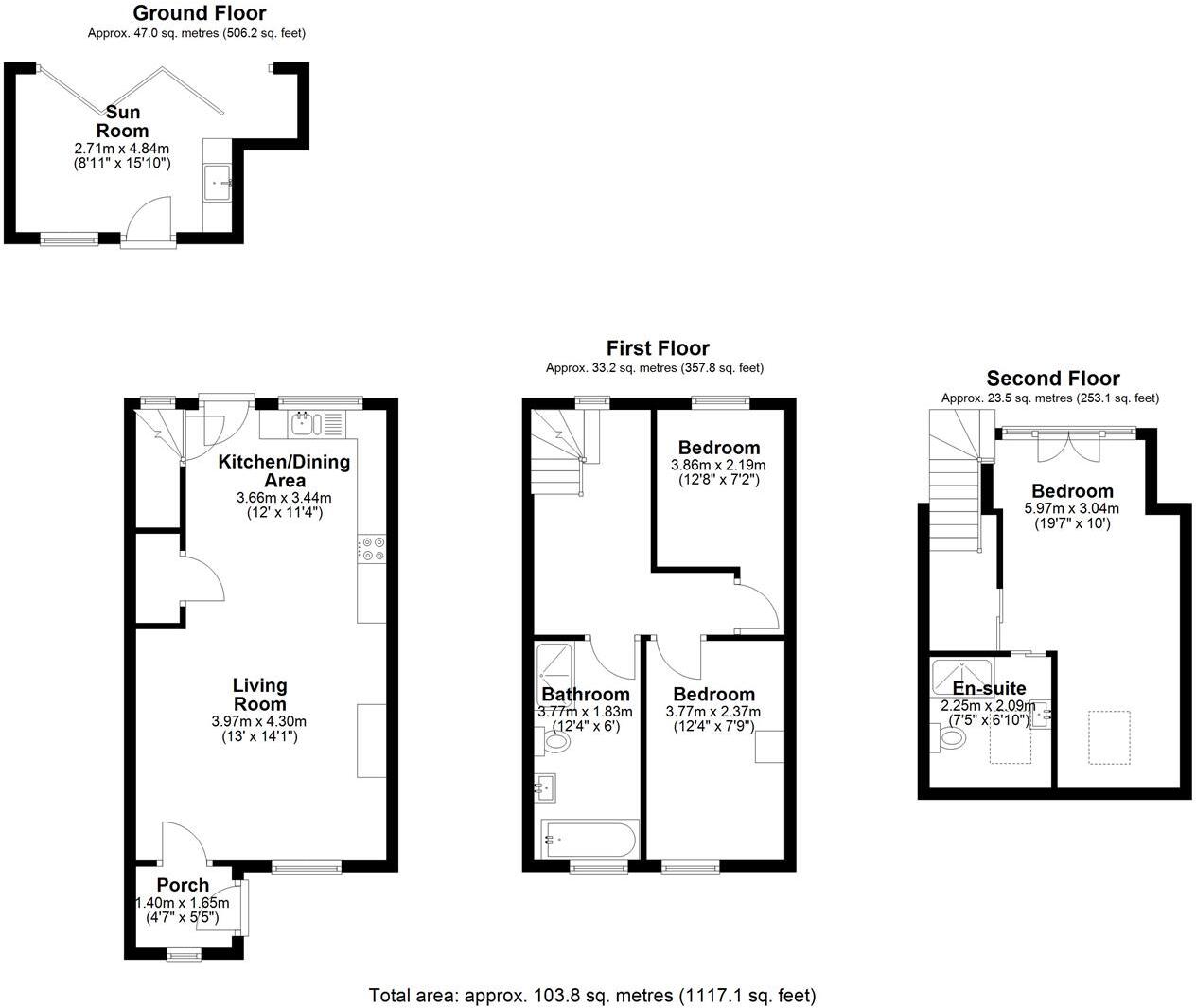 Lee Road, Aldeburgh floorplan