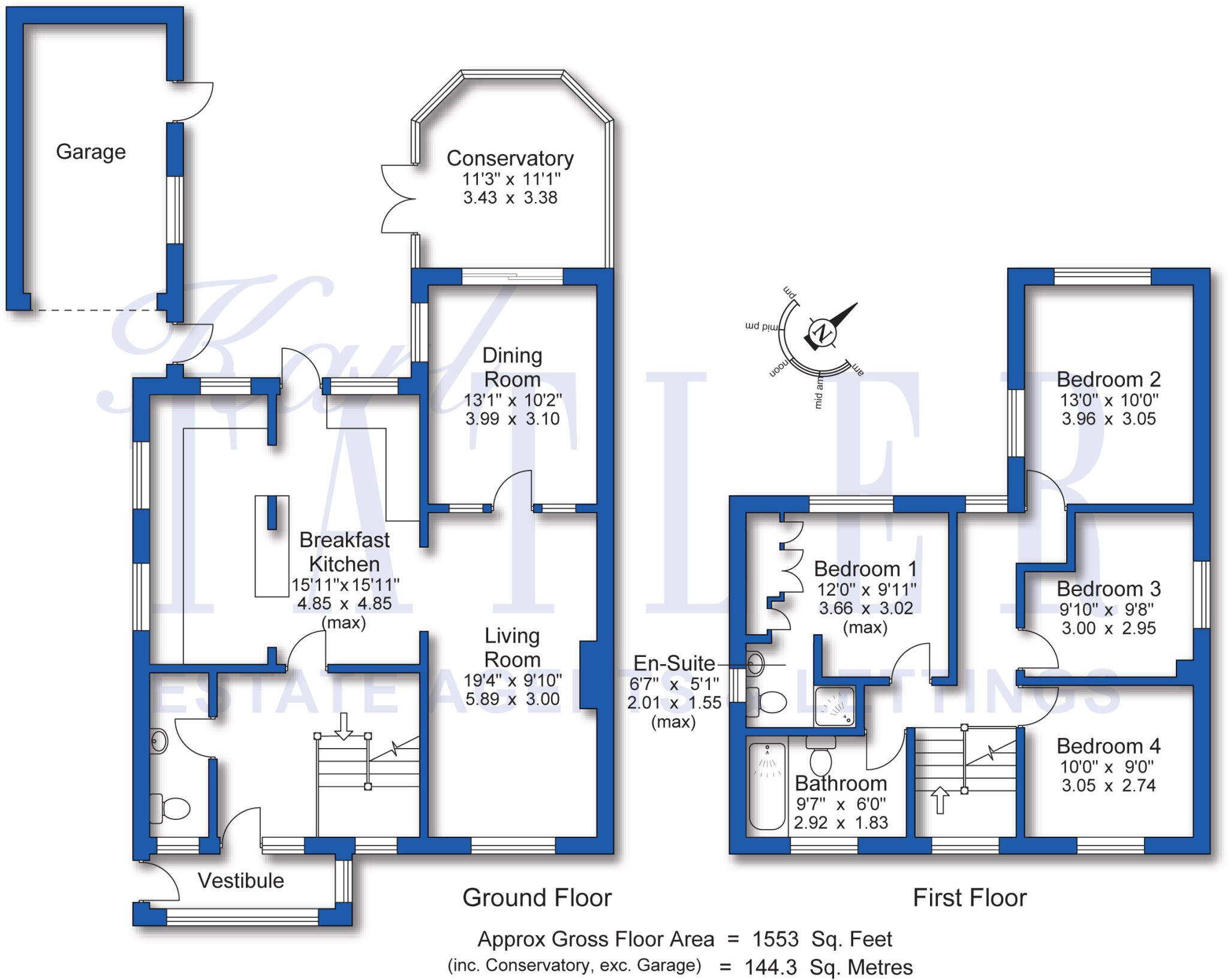 Underwood Drive, Whitby, Ellesmere Port floorplan