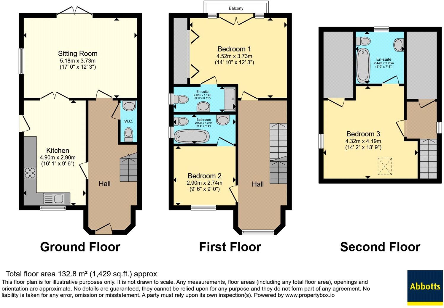 Neville Road, Heacham, King's Lynn, Norfolk, PE31 floorplan