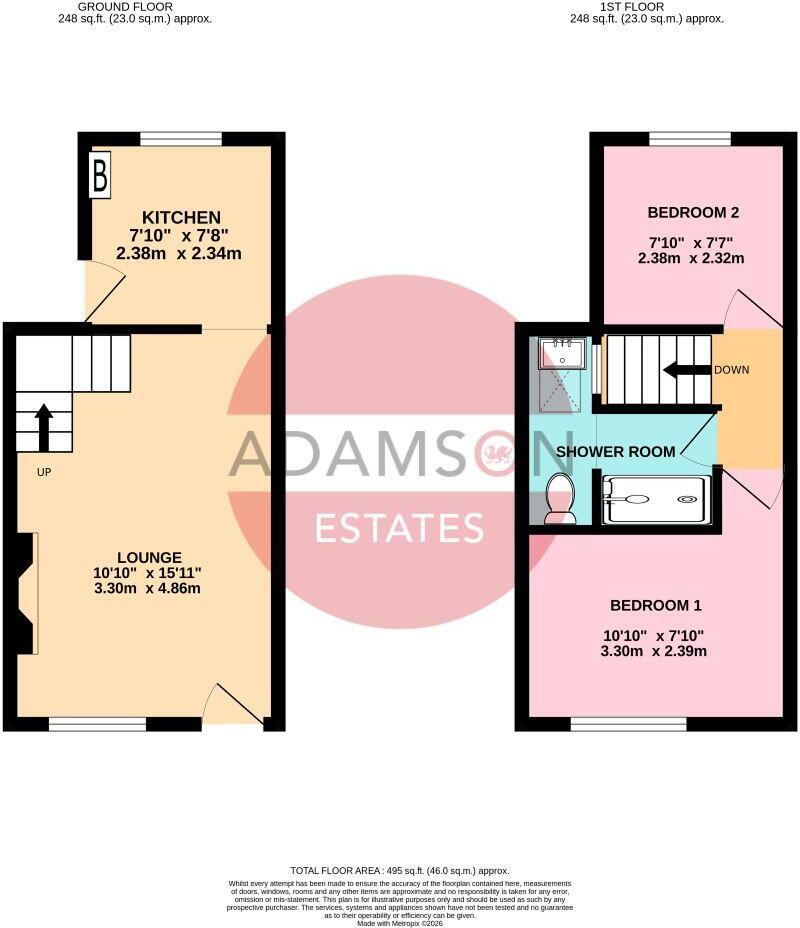 Brickfield Street, Porth Amlwch floorplan