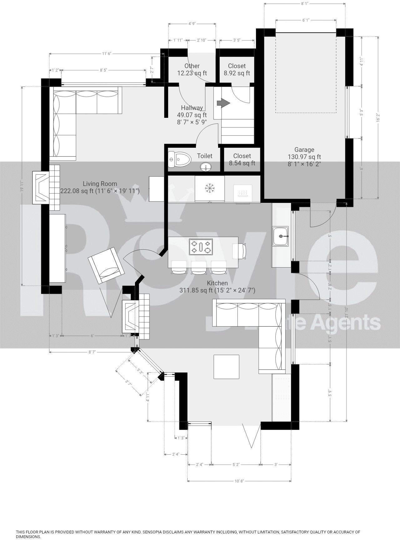 No. 22, Burwood Drive, Blackpool, Lancs FY3 8NS floorplan
