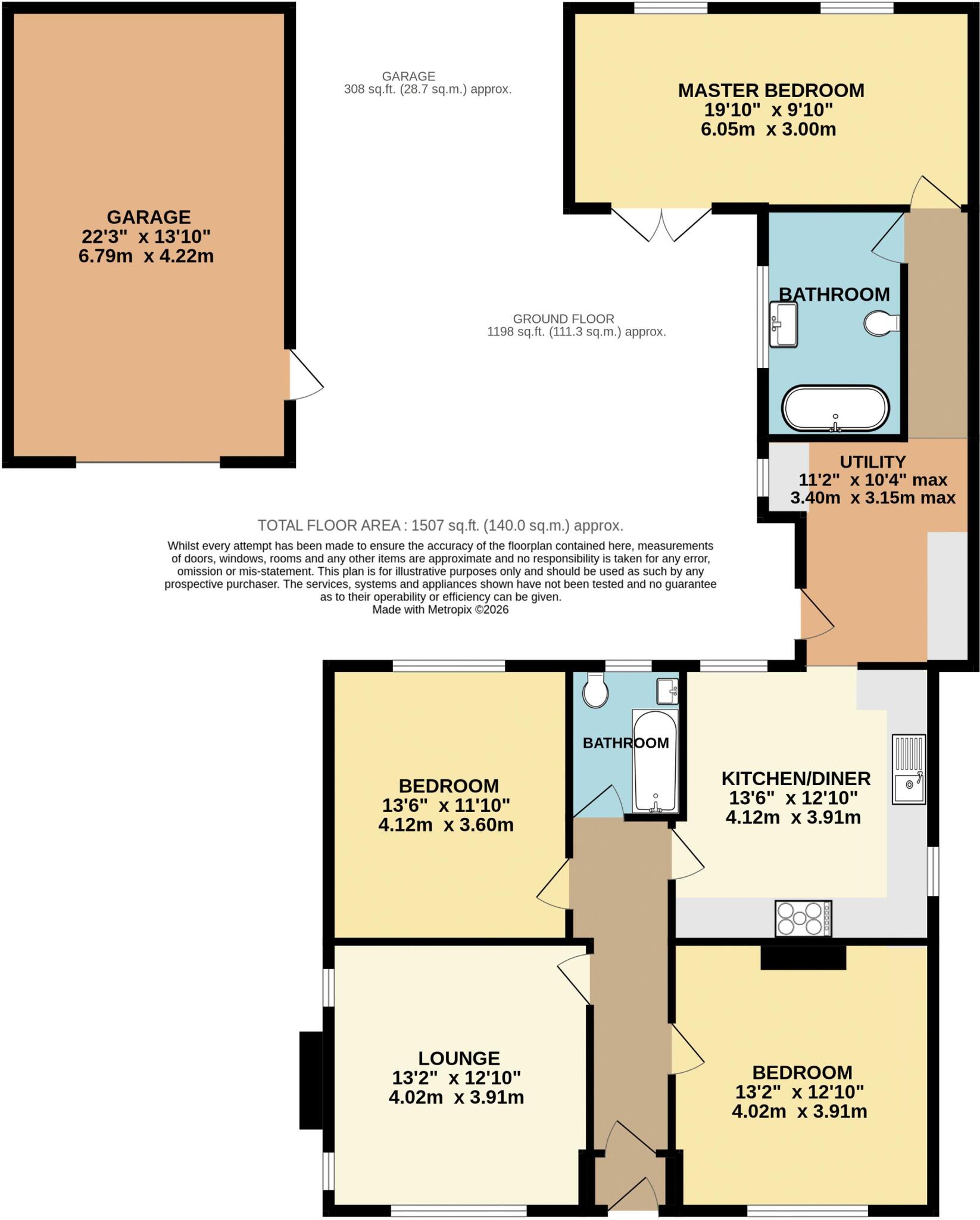 Sleaford Road, Bracebridge Heath, Lincoln floorplan