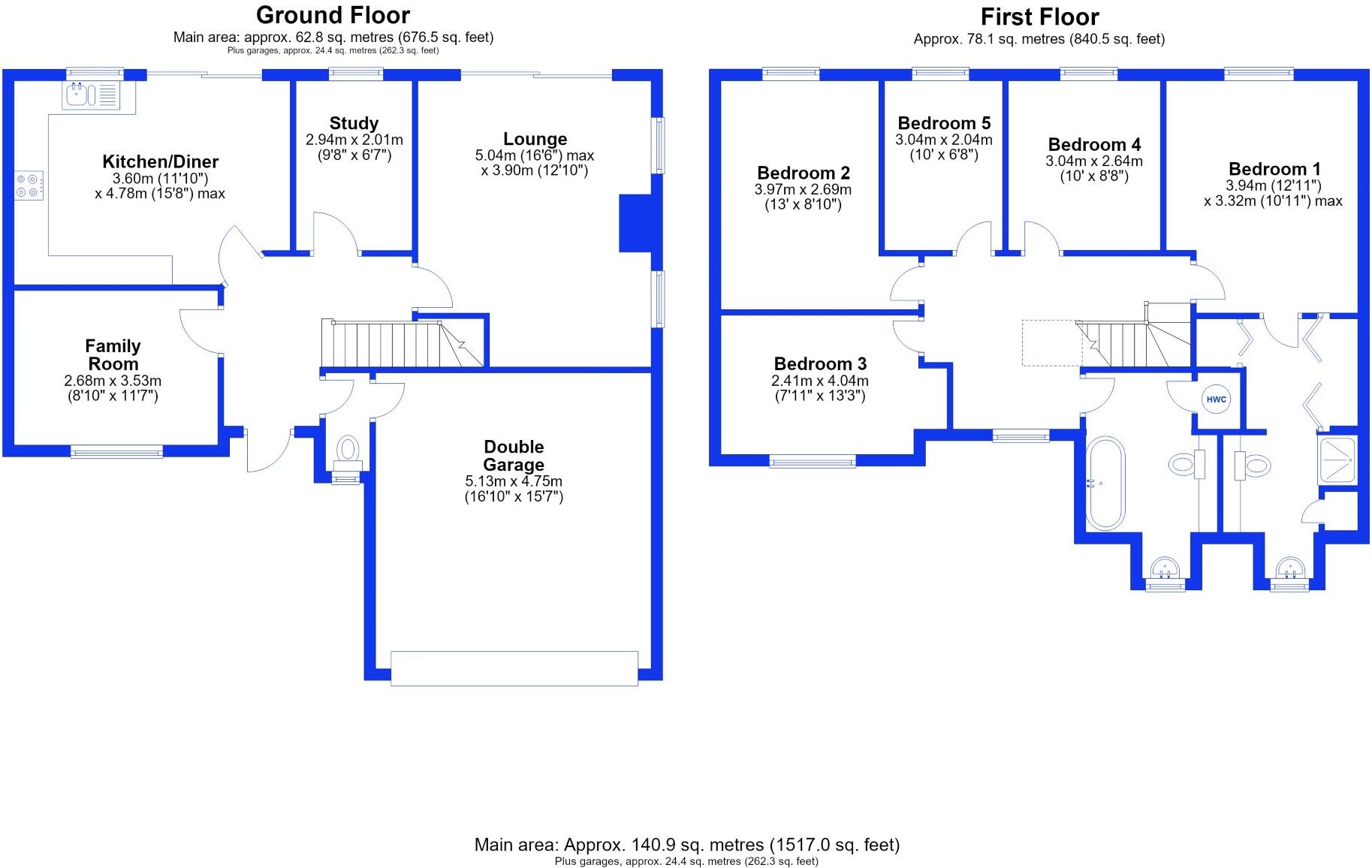Orchard Way, Haddenham, Ely, Cambridgeshire floorplan