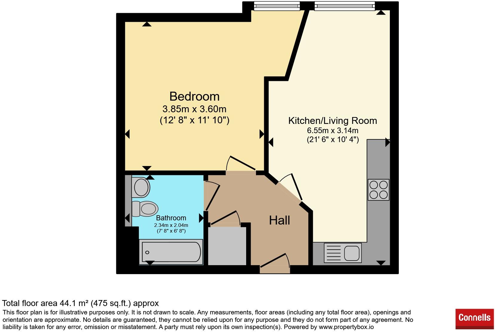 Whitchurch Lane, Bristol floorplan