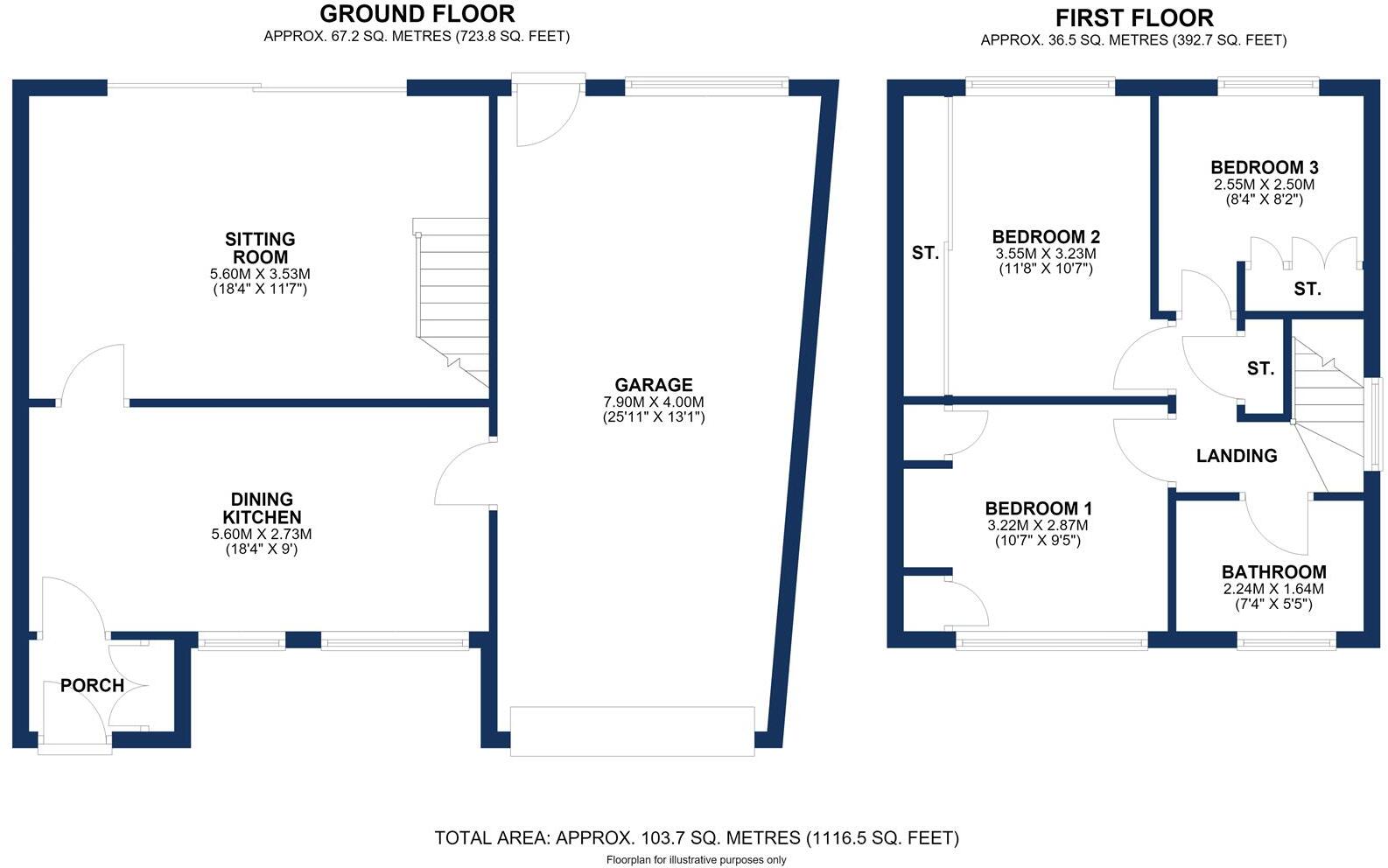 Fairway Avenue, Manchester floorplan