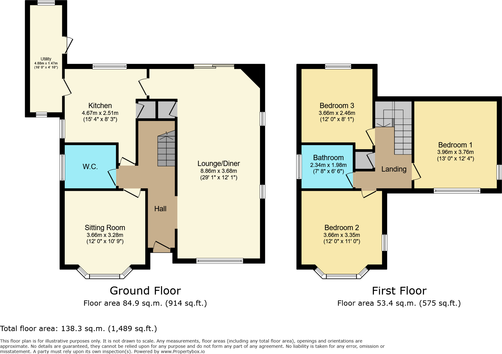 Station Road, Ratby, Leicester, Leicestershire floorplan