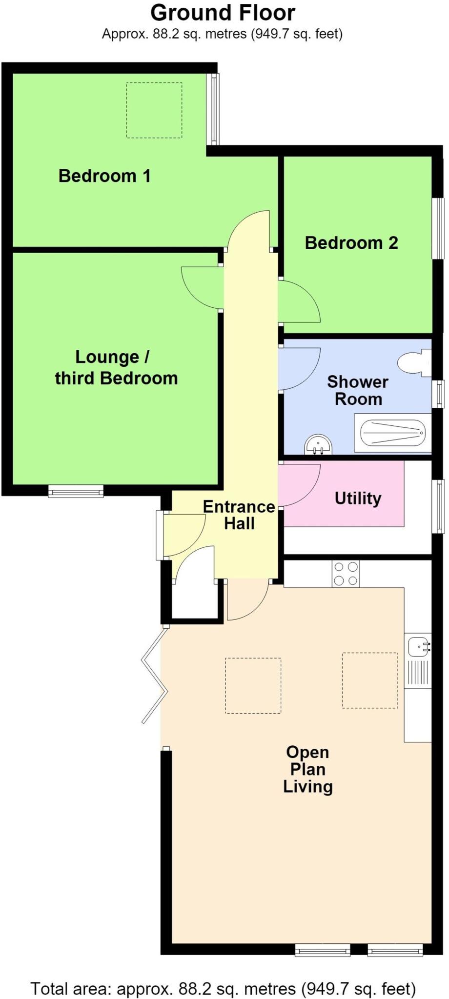 St Andrews Drive, Skegness, PE25 floorplan