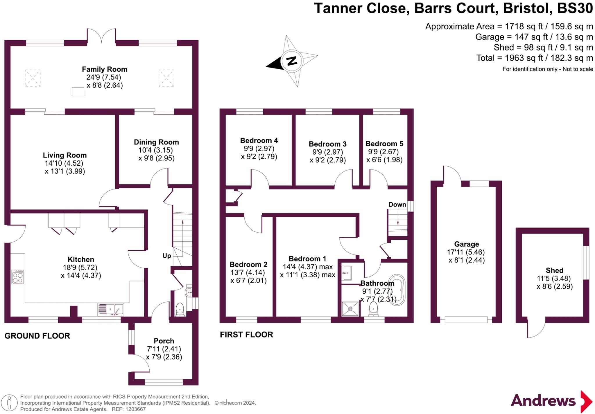 Tanner Close, Barrs Court, Bristol, BS30 floorplan