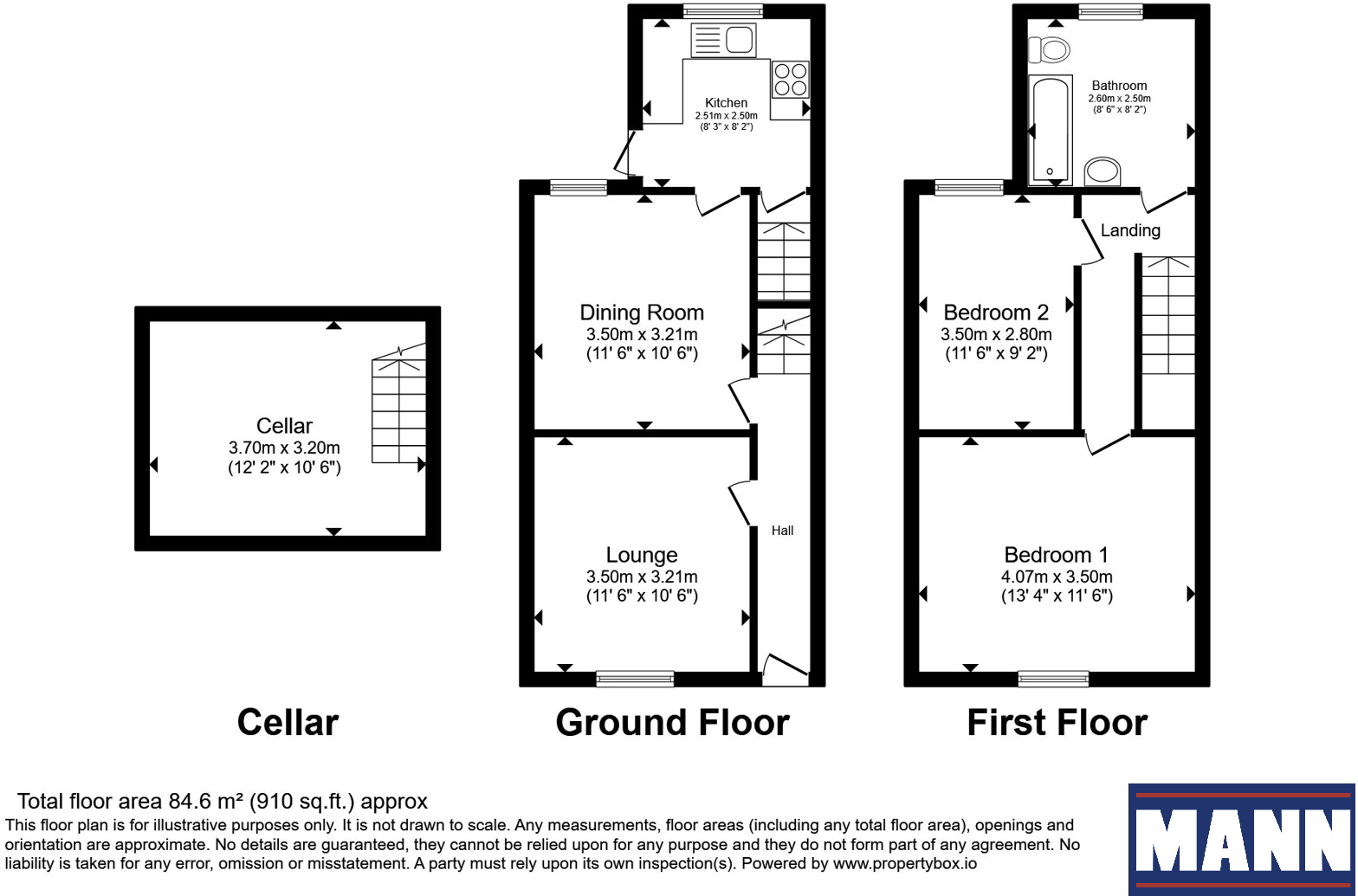 Kingsley Road, Maidstone, Kent, ME15 floorplan