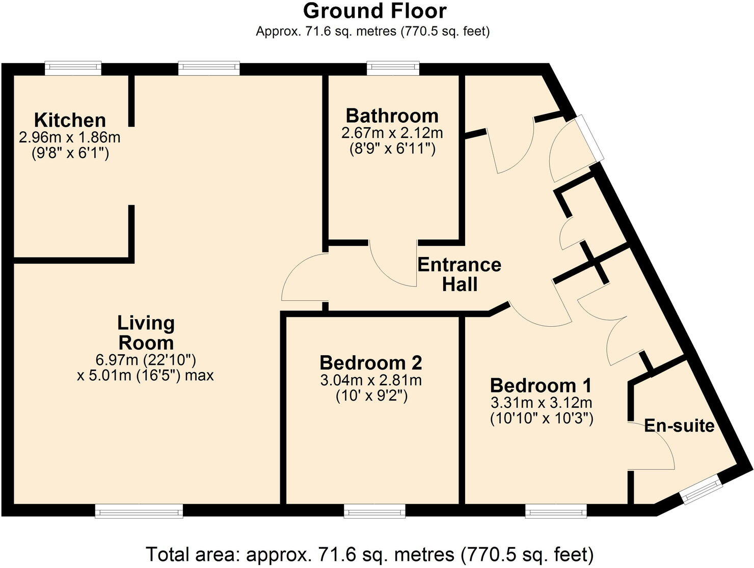 Streamside, Tuffley, Gloucester, GL4 0TA floorplan