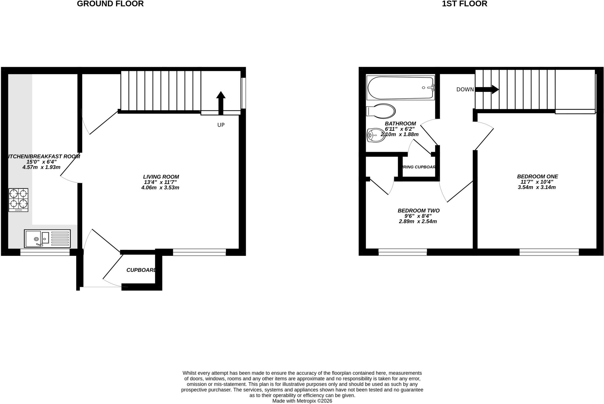 Chamomile Gardens, Farnborough, Hampshire, GU14 floorplan