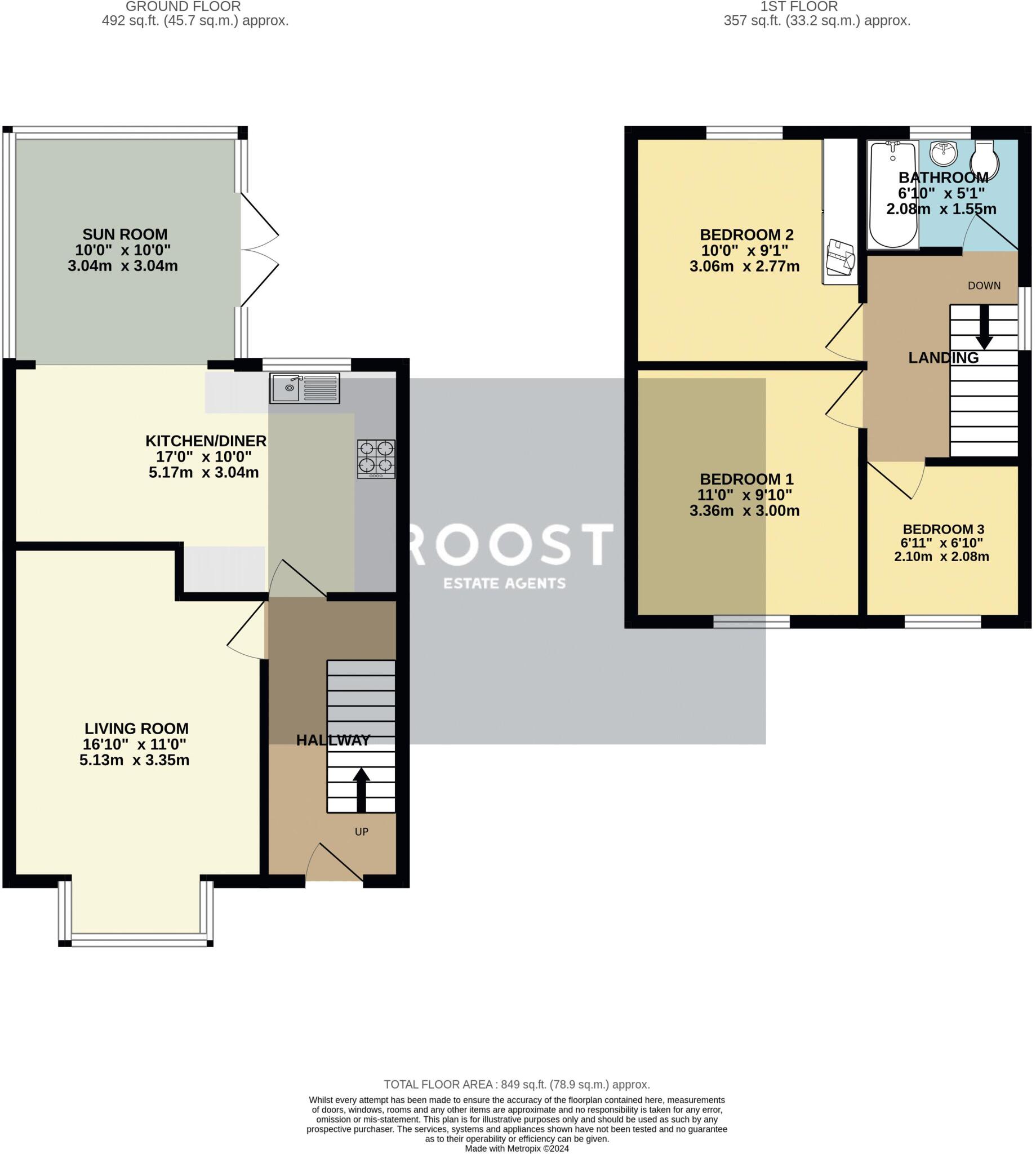 Charles Avenue, Laceby floorplan