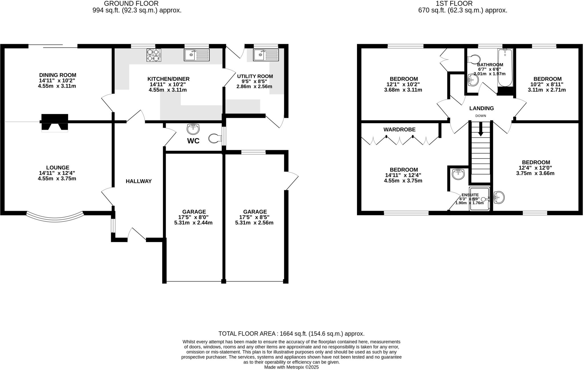 Brook View Drive, Nottingham floorplan