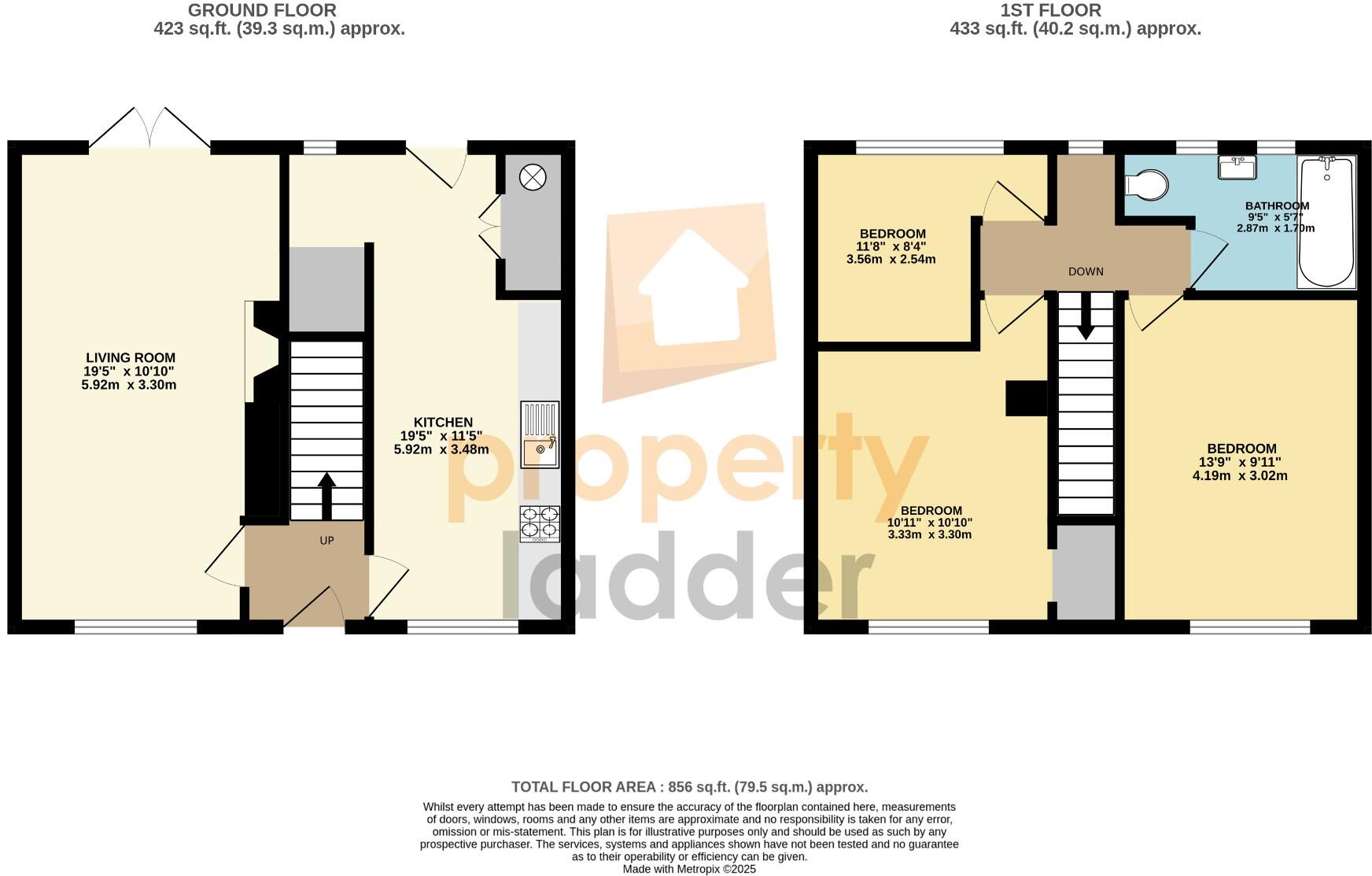 Cranage Road, Norwich, NR1 floorplan