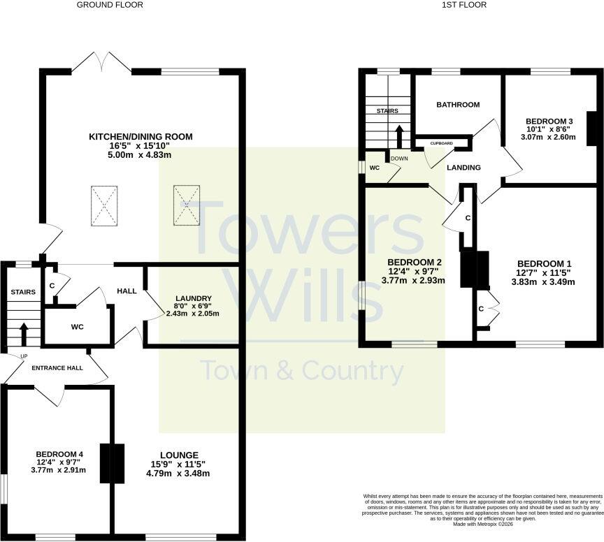 Mitchelmore Road, Yeovil, Somerset, BA21 floorplan