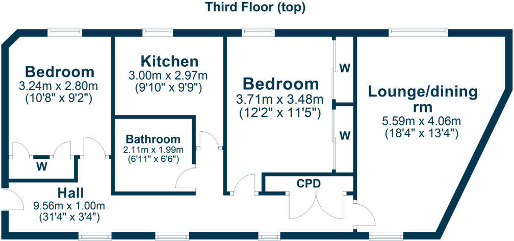 26G River Street, Ayr, KA8 0AX floorplan