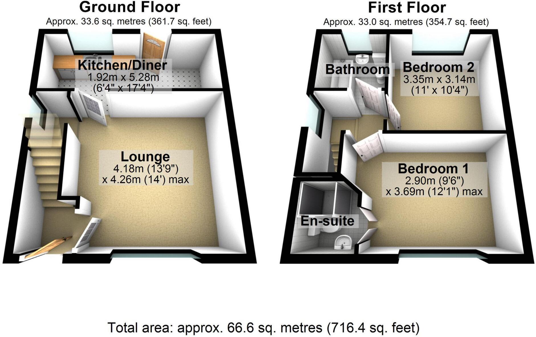 Langbrook Road, London, SE3 floorplan