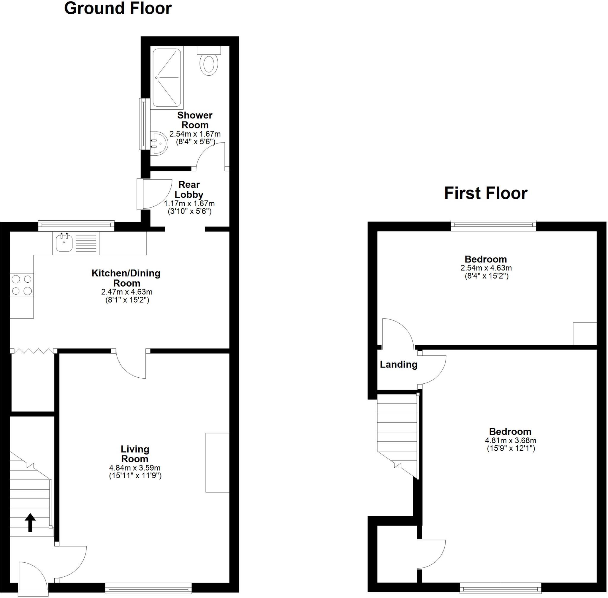 John Street, Fencehouses, Houghton Le Spring, Tyne and Wear, DH4 floorplan