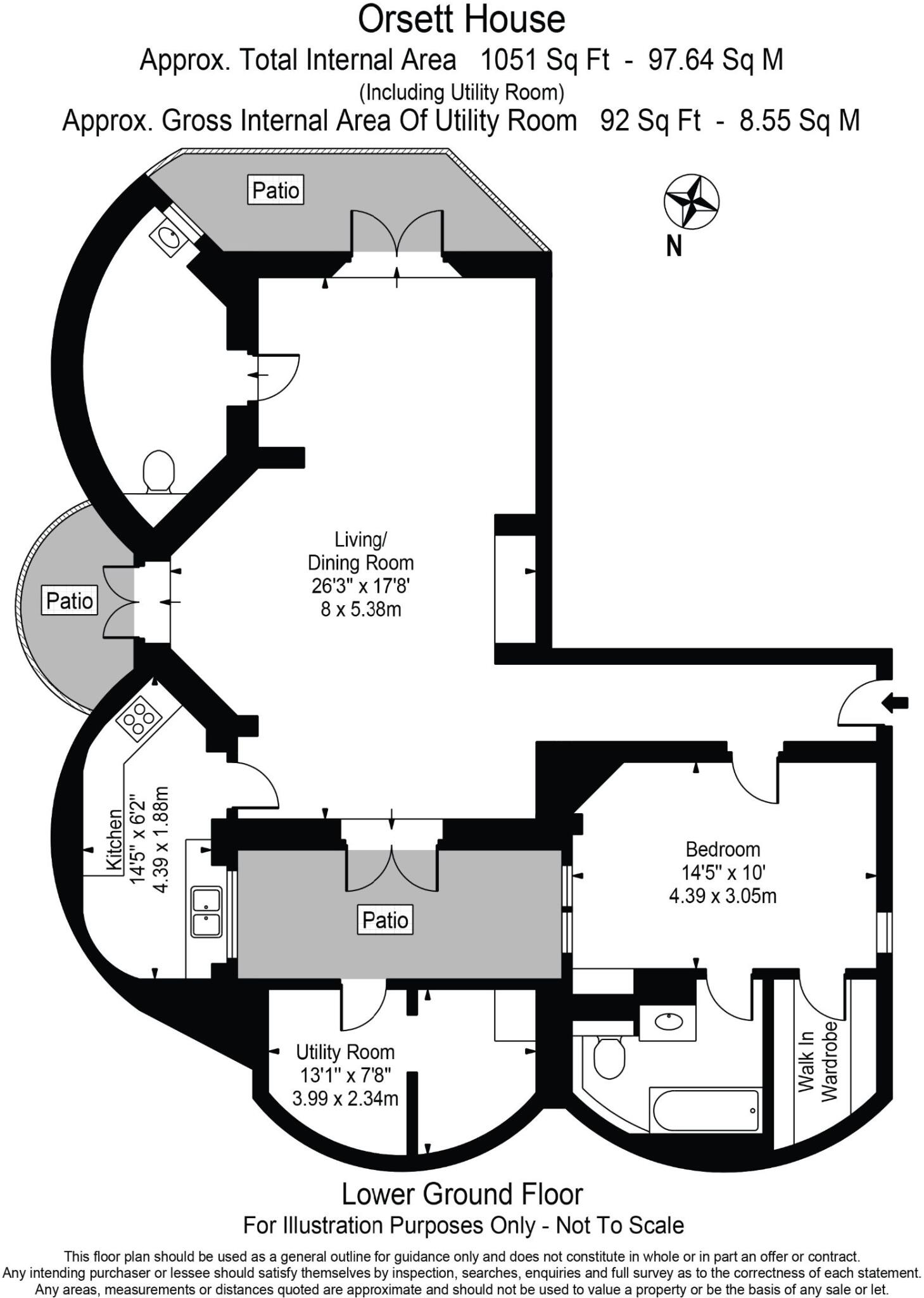 Orsett Terrace, W2 floorplan