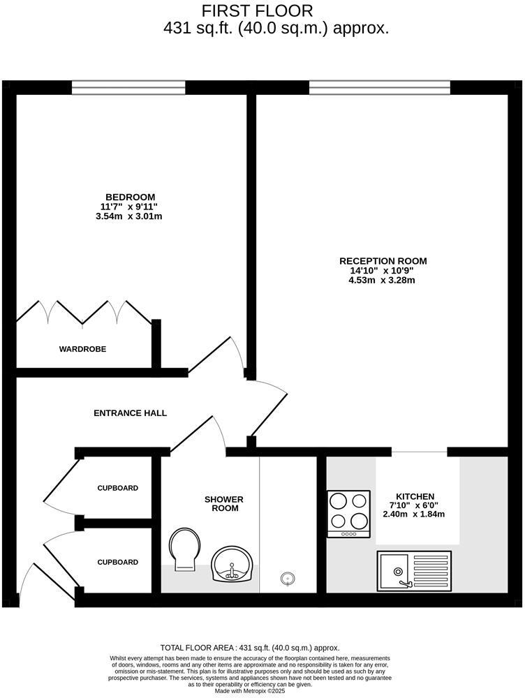 Queenswood House, Eastfield Road, Brentwood floorplan
