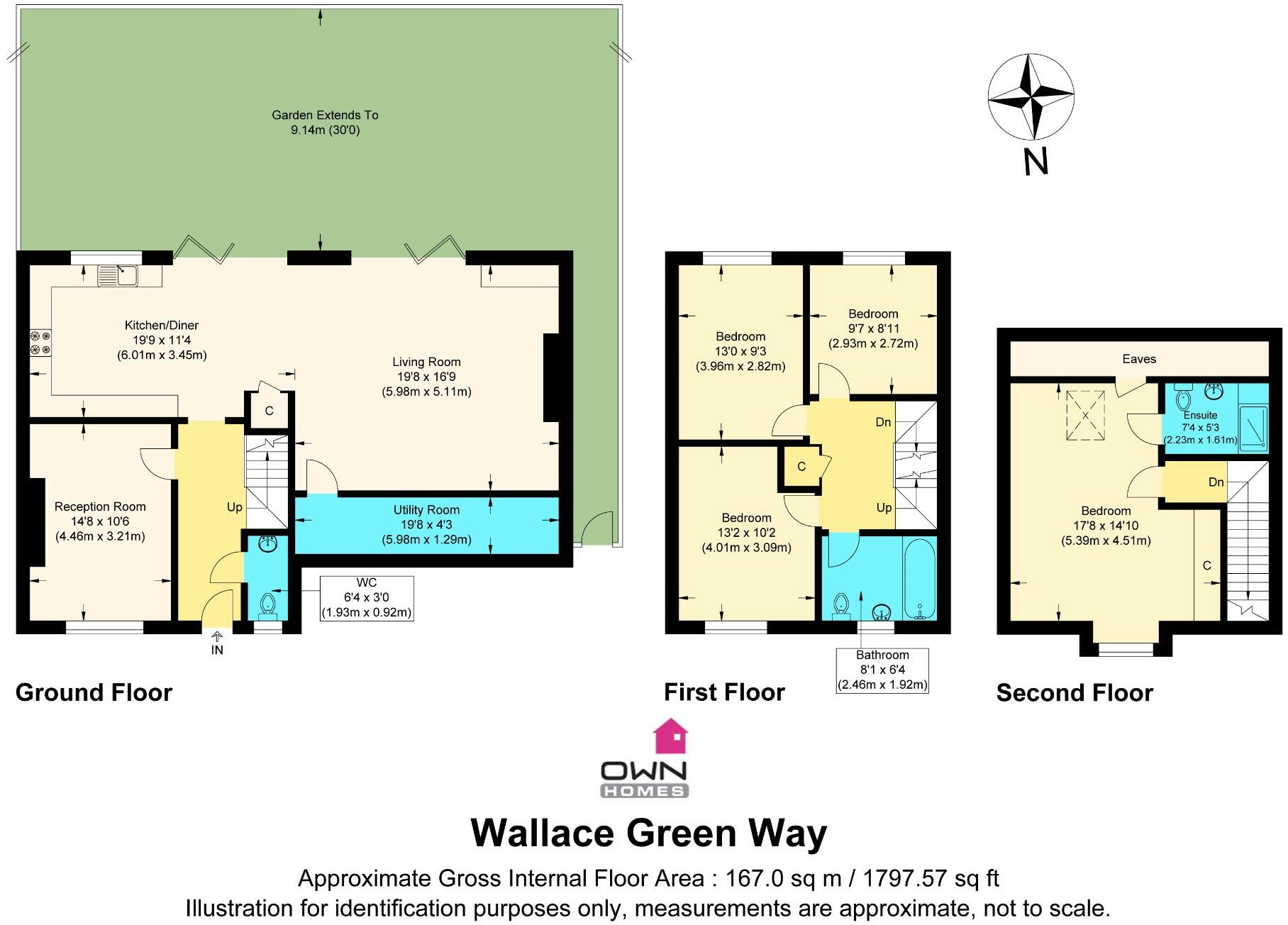 Wallace green Way, SG2 floorplan
