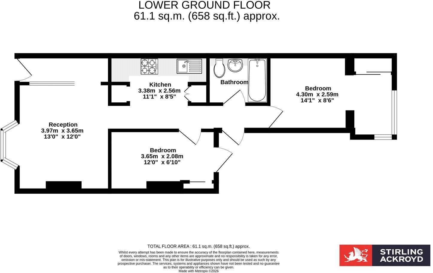 Poets Road, London, N5 floorplan