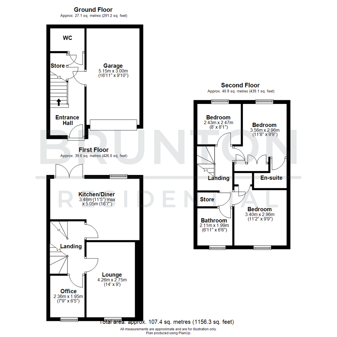 Hornbeam Crescent, Woodland Rise, Hexham, NE46 floorplan