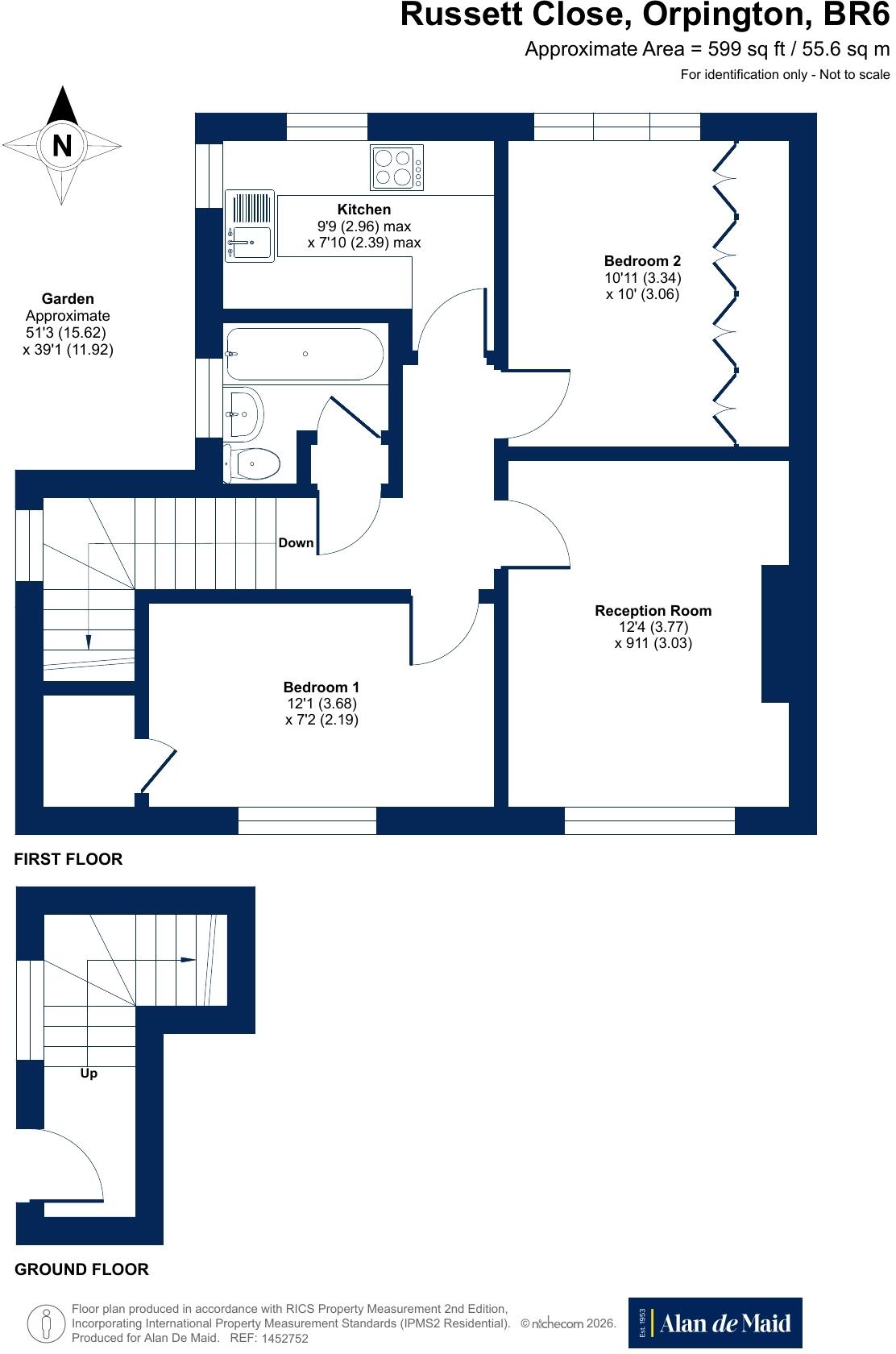 Russett Close, Orpington floorplan