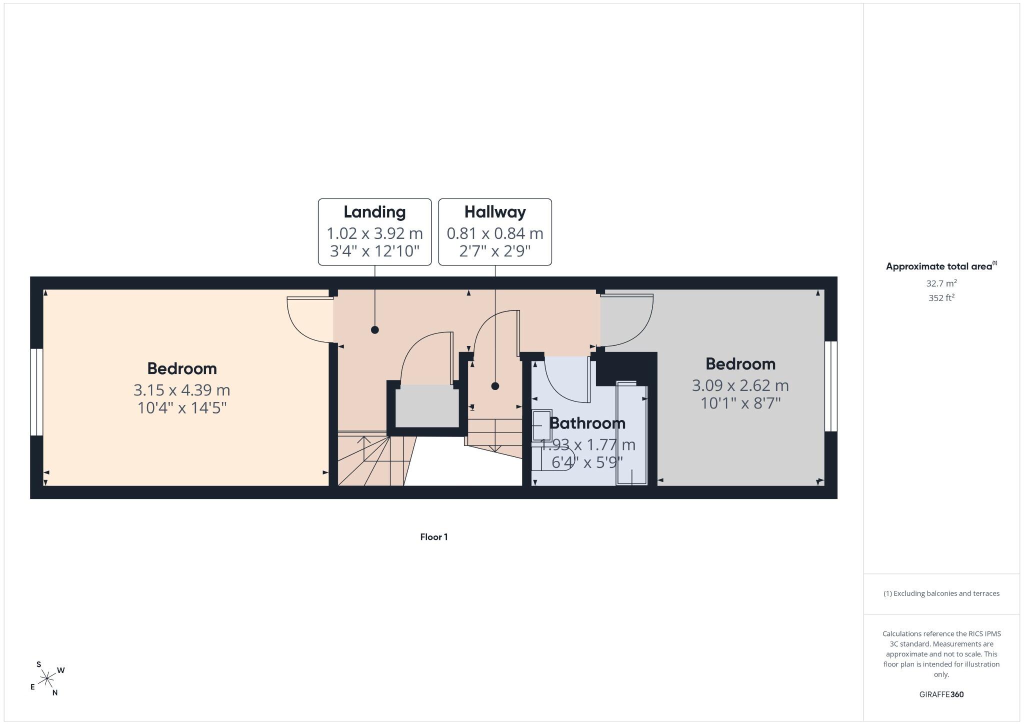 Territorial Mews, 382 High Street, Connah's Quay, Deeside, Flintshire, CH5 4DR floorplan