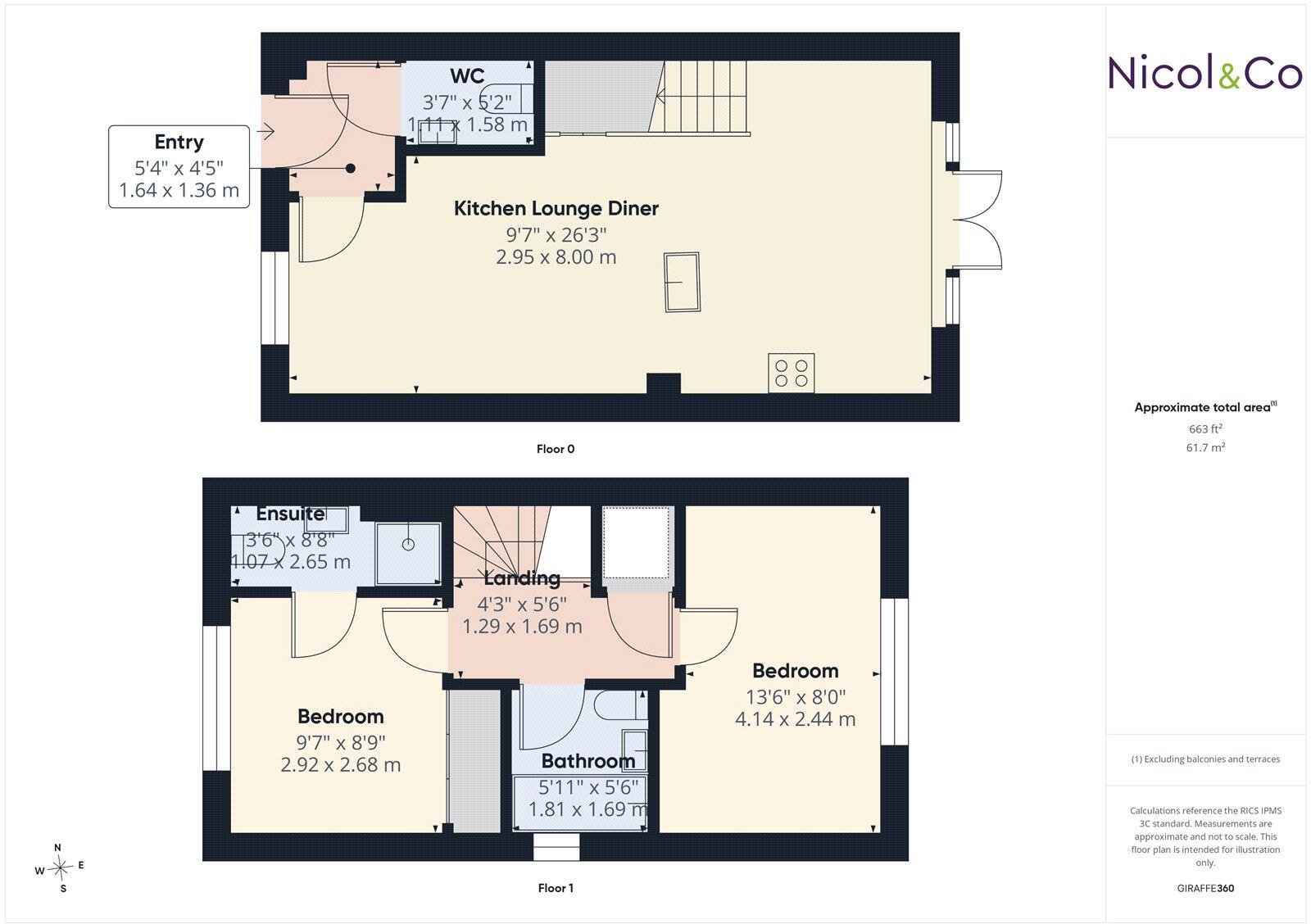 Leasowe Place, Rushwick, Worcester, Worcestershire, WR2 floorplan