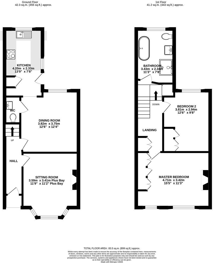 Moss Lane, Hale floorplan
