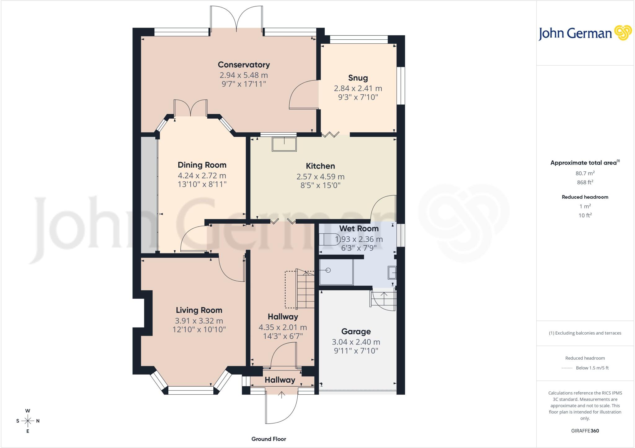 Baswich Lane, Stafford floorplan