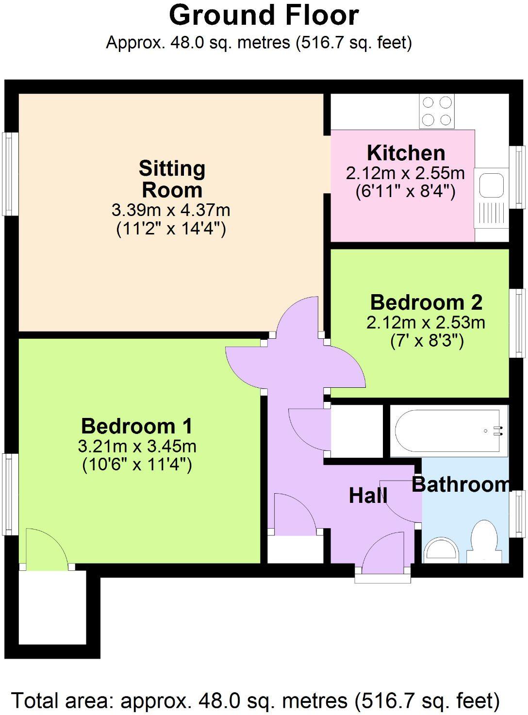 Kelham Hall Drive, Wheatley, OX33 floorplan