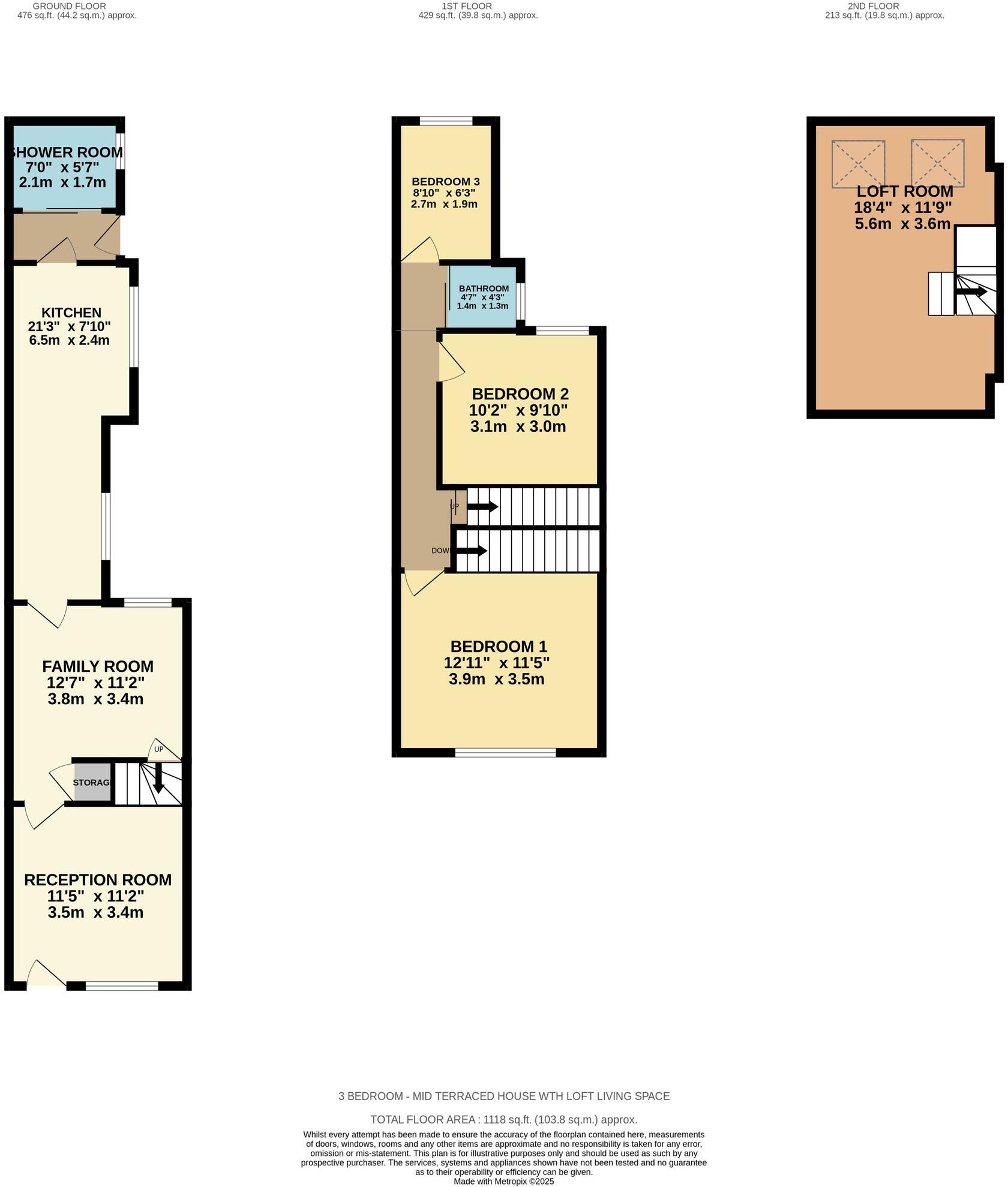 Thurlby Road, Leicester, LE5 floorplan