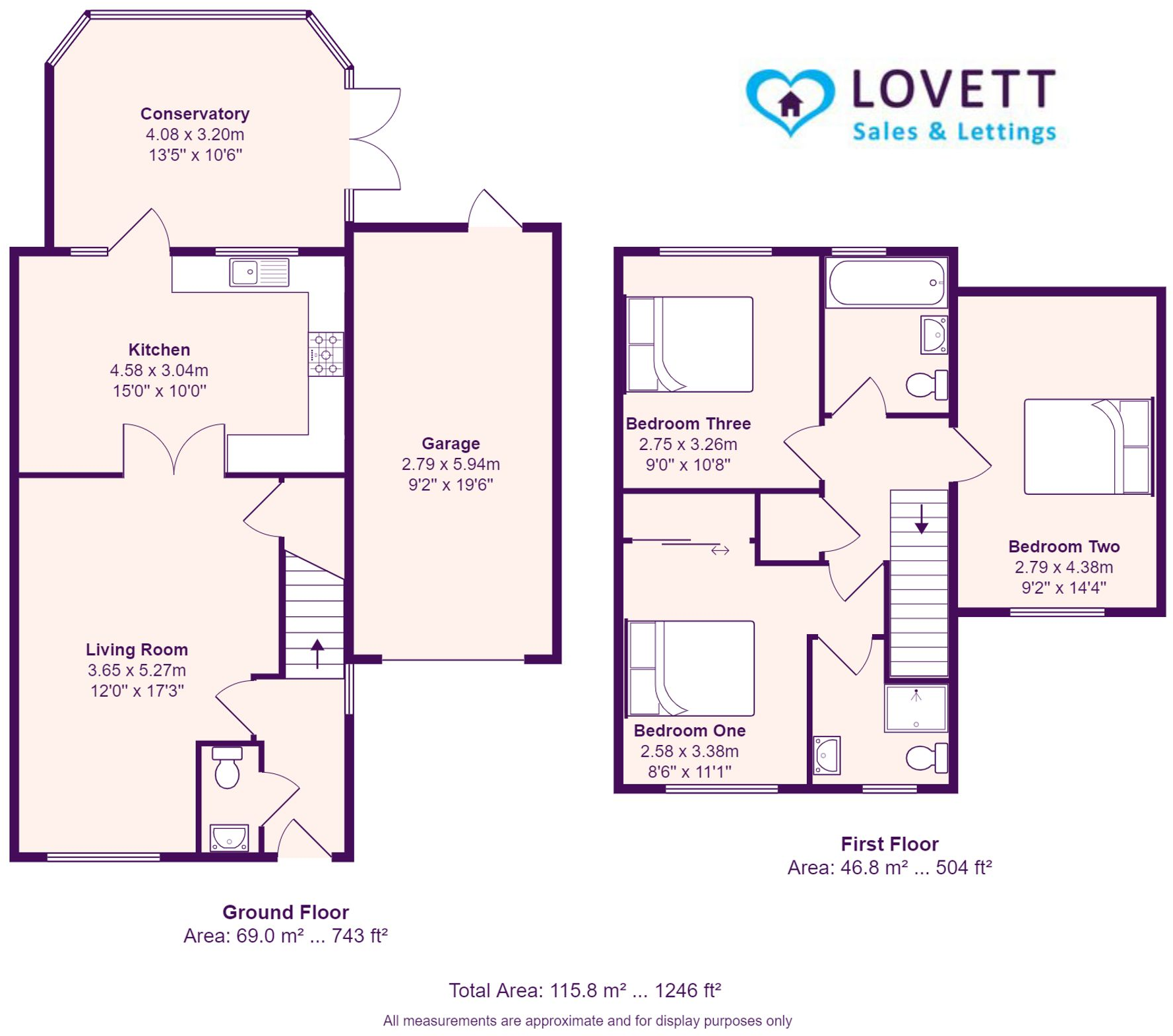 Swallow Court, St. Neots, PE19 floorplan