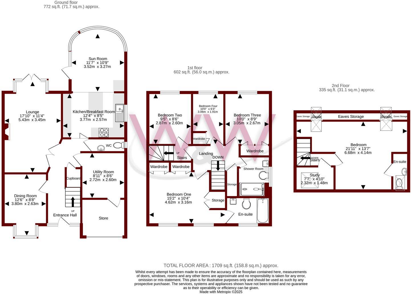 Hispano Avenue, Whiteley floorplan